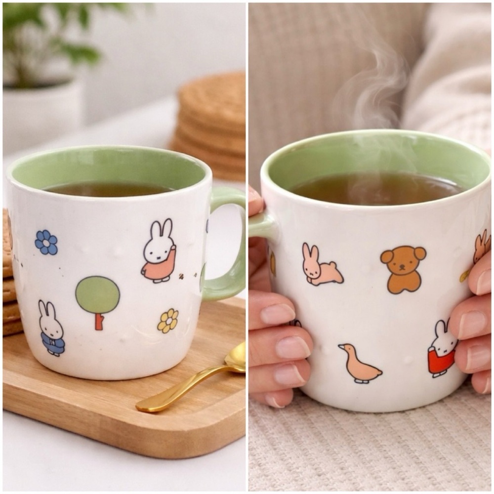 🆕 MAGENTA Easter Spring Miffy Mug